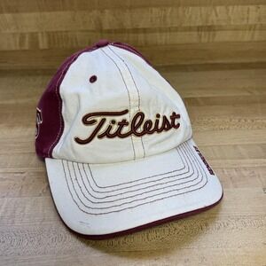 Titleist Florida State Seminoles Hat Cap Strap Back White Golf Mens One Size